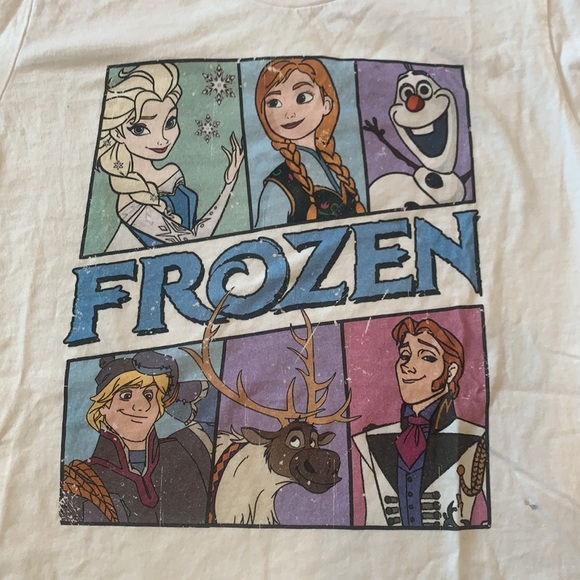 Disney Frozen T-shirt Size Small - Picture 2 of 4